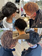 メンズパーマが得意なサロン！！お似合いのデザインを提案いたします