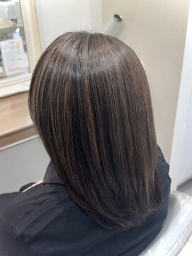 アッシュ 大泉学園店(Ash) 【髪質改善・白髪ぼかし】ハイライトグレージュ