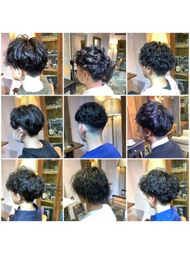 美容室 フィックス メンズパーマ特集！