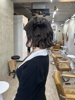 ヘアセット/ハーフツイン/パーティーヘア/お呼ばれヘア/恵比寿/