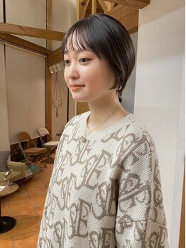 ラパンセベージュ(LA PENSEE BEIGE)の写真/カットで自分史上最も可愛いが叶う☆人気モデルが通う注目サロン【LA PENSEE】から目が離せない!