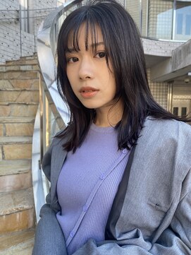 オーシャン(Ocean) ［Ocean Hair&Life 水田］☆顔周りレイヤーロングスタイル☆