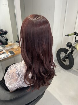 バルべス トーキョー(BARBES TOKYO) チェリーピンクブラウンカラー【清板】
