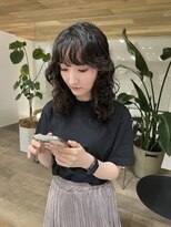 サーリー(SURLY)&nbsp;ウルフパーマレイヤーカットくるくるパーマスパイラルパーマ