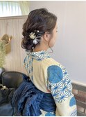 浴衣ヘアアレンジ