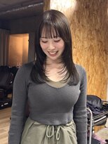 リット(lit)&nbsp;顔周りレイヤー&オリーブベージュ