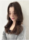 ■メルティカラーフェミニンロング似合わせカットウェーブ韓国3