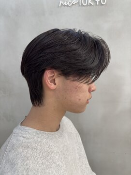 ニコ トウキョウ(nico TOKYO) メンズ/センターパート/ニュアンスパーマ/シースルーマッシュ