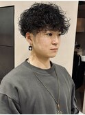 メンズパーママッシュスパイラルパーマ/大矢