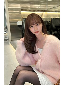 Cカール_イメチェン美髪外ハネボブホワイトブロンド