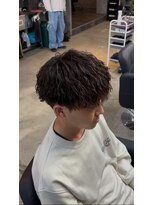 カーニー 上野(kearny)&nbsp;ツイストスパイラルパーマ/縦落ちパーマ/マッシュ