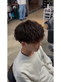 ツイストスパイラルパーマ/縦落ちパーマ/マッシュ