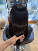 憧れツヤストレートヘア