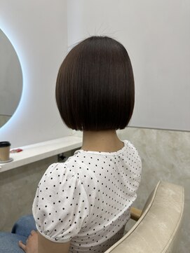サンド 鹿児島中央(sand) パツっと艶々ボブ