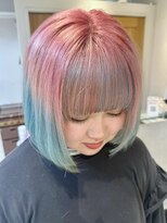 テトラ バイ ネオリーブ 横浜西口店(tetra by neolive)&nbsp;ハイトーンデザインカラー＊*【横浜/横浜駅】