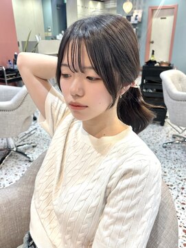 リコバイアフロート(riko by afloat) レイヤーカット/前髪カット/学割U24/顔周り[stylist竹田]