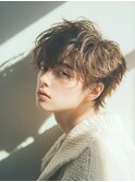 20代30代40代　マッシュ無造作モテ髪カジュアルパーマ＃48