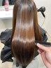 【基本ケア】髪質改善縮毛矯正＋艶出しTr ￥26000→￥22500 Tr込 学割￥21500