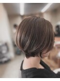 大人ショートボブ