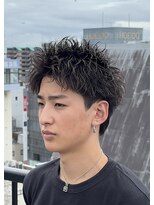 メンズ サロン ドット トウキョウ 町田店(men's salon dot. tokyo)&nbsp;スパイキーショート×ピンパーマ