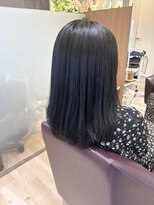 エル バイ ファースト(L by first)&nbsp;【L by first】明るい髪色をブルーブラックに