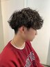 【men'sパーマ人気No.1】men'sカット＋ツイストorスパイラルパーマ ￥12000