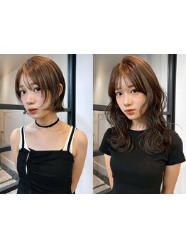 【赤坂駅5分】顔型や骨格に合わせた前髪カット/顔周りレイヤーカットの抜け感ヘアが人気＊天神/大名美容室