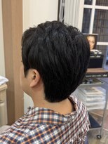 アルターリール(aL ter Rire)&nbsp;ブルーブラック/刈り上げセンターパート/鎌取/杉田花乃