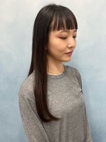 ウクラ バイ レシッド 池袋(uchla by rcid)&nbsp;バングストレート×ロングヘア