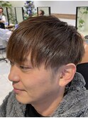 軽さが映えるサラサラ刈り上げヘア【南林間】