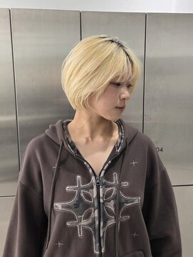 クールなハイトーンボブレイヤーオススメです!!天神大名ボブ