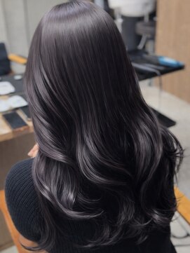 リンクミリ(Link mili) 【ラベンダーブラック】髪質改善/韓国ヘア/レイヤーカット
