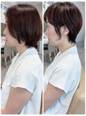 大人女性のための丸みショート