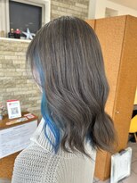 タクミフォーヘアー(TAKUMI for hair)&nbsp;デザインカラー【グレー×ブルー】
