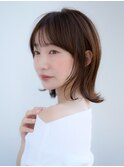 前髪ありくびれレイヤーボブ 30代40代50代【AIN.表参道】川原