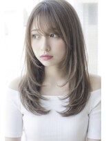 リビンバイアフロート(Livin by afloat)&nbsp;顔周りレイヤー/シースルー/ハッシュカット/ロングレイヤー/韓国