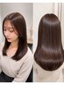 【自分史上最高なツヤ髪☆髪質改善】カット+縮毛矯正+艶髪ヘアエステ