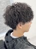 【新規】メンズカット＋ツイストパーマ＋TR＋リファ＋超音波アイロン￥8500