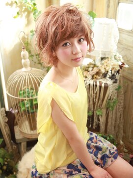 髪質改善と縮毛矯正の専門店 サンティエ(scintiller) 【scintiller】スイートショートスタイル