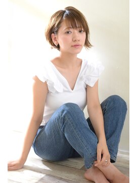 アダムスブォーノ(adamsbuono) 【adams buono】お色気×ひし形ショートボブ　　ユリ