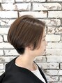 オーブ ヘアー シロンス 札幌元町店(AUBE HAIR silence) ハンサムショートカット　松原撮影　　松原