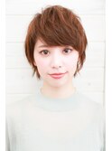[OCEAN Hair&Life]ネオウルフ☆外ハネボブ☆アッシュブラウン☆