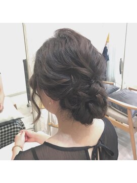 シェルベアー 銀座四丁目(Shell Bear) ☆ShellBear銀座４丁目ヘアアレンジ☆ヘアセットお呼ばれ結/銀座