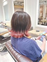 エイトタマプラ たまプラーザ店(EIGHT tamapla)&nbsp;【EIGHT渡辺】切りっぱなしボブ×チェリーピンク