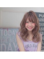 サングース(Sungoose) Sungoose カーキグレージュ大人かわいいフェザーバング