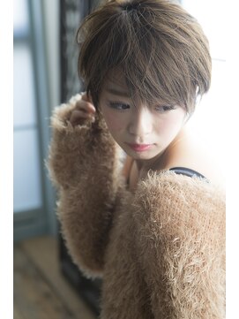 ミエル ヘア 新宿(miel hair) 〈mielhair新宿〉大人可愛い ナチュラル ショート