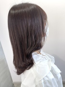 リーオオサカ(Lee Osaka) 【Lee大阪店】モテ愛され♪ほんのりピンクブラウン/新出奈津樹