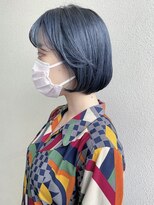 マセナ(Masena) 韓国風ボブ×ネイビー