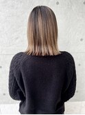 脱白髪染めハイライト
