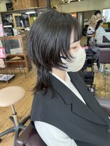 スミ(sumi)&nbsp;ウルフカット/長崎ウルフカット/ウルフヘア/20代30代40代◎岩田